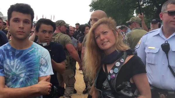 Anti-fascist activist at the MOAR rally: When the law is wrong, you have to break the laws   